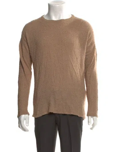 Pre-owned John Elliott Crew Neck Long Sleeve Pullover In Neutral