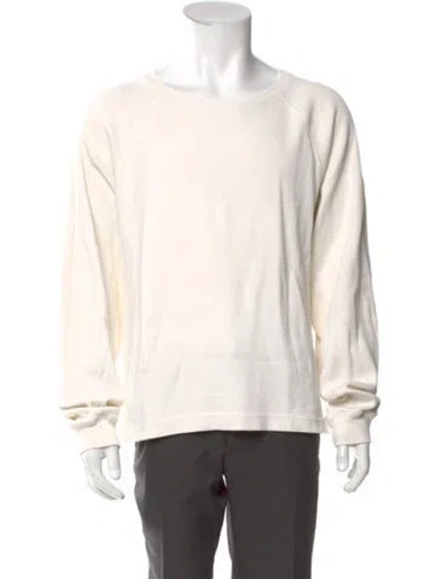 Pre-owned John Elliott Crew Neck Long Sleeve Pullover In Neutral