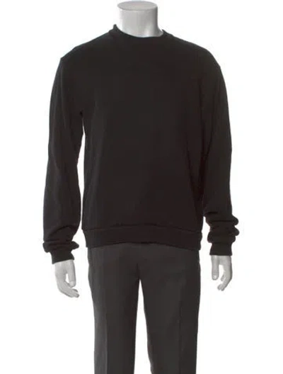 Pre-owned John Elliott Crew Neck Long Sleeve Sweatshirt In Black
