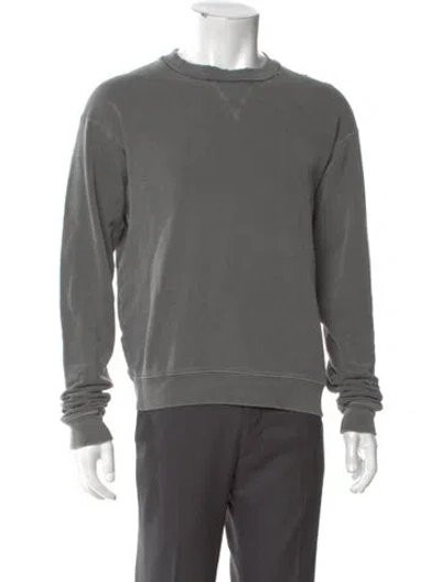 Pre-owned John Elliott Crew Neck Long Sleeve Sweatshirt In Gray