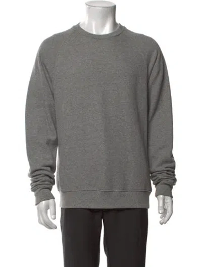 Pre-owned John Elliott Crew Neck Long Sleeve Sweatshirt In Grey