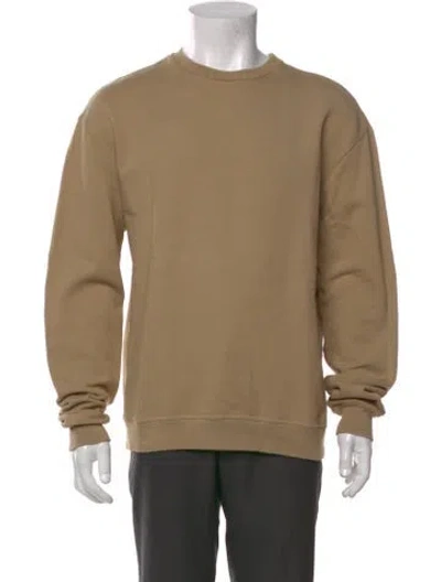 Pre-owned John Elliott Crew Neck Long Sleeve Sweatshirt In Neutral