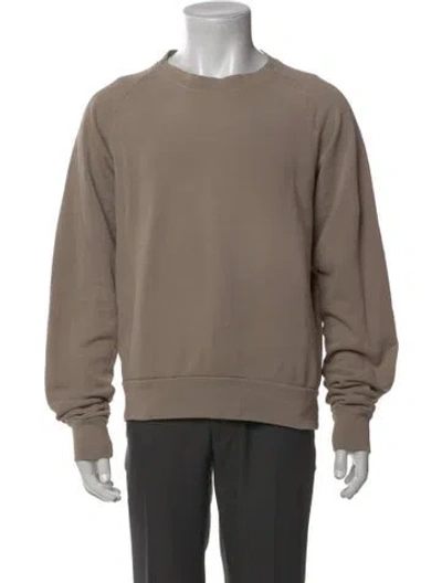 Pre-owned John Elliott Crew Neck Long Sleeve Sweatshirt In Neutral