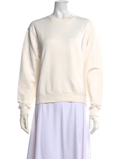 Pre-owned John Elliott Crew Neck Long Sleeve Sweatshirt In Neutrals