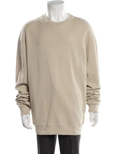 Pre-owned John Elliott Crew Neck Long Sleeve Sweatshirt In Neutrals