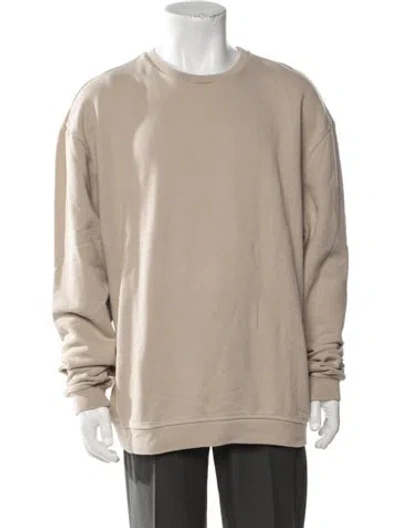 Pre-owned John Elliott Crew Neck Long Sleeve Sweatshirt In Neutrals