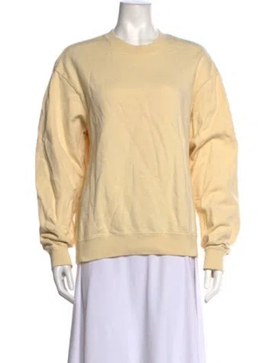 Pre-owned John Elliott Crew Neck Long Sleeve Sweatshirt In Neutrals