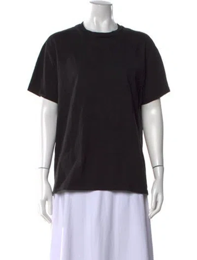 Pre-owned John Elliott Crew Neck Short Sleeve T-shirt In Black