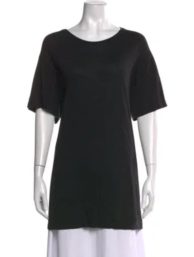 Pre-owned John Elliott Crew Neck Short Sleeve T-shirt In Black