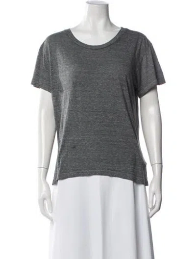 Pre-owned John Elliott Crew Neck Short Sleeve T-shirt In Blue