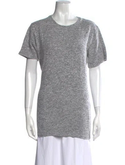 Pre-owned John Elliott Crew Neck Short Sleeve T-shirt In Gray
