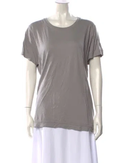 Pre-owned John Elliott Crew Neck Short Sleeve T-shirt In Gray