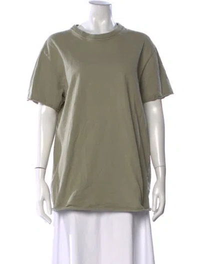 Pre-owned John Elliott Crew Neck Short Sleeve T-shirt In Green