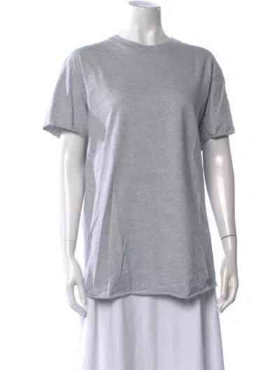 Pre-owned John Elliott Crew Neck Short Sleeve T-shirt In Grey