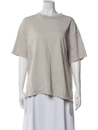 Pre-owned John Elliott Crew Neck Short Sleeve T-shirt In Neutral