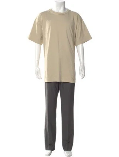 Pre-owned John Elliott Crew Neck Short Sleeve T-shirt In Neutral