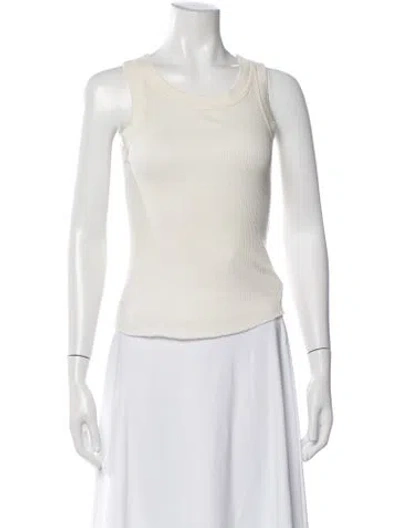Pre-owned John Elliott Crew Neck Sleeveless Top In Neutrals