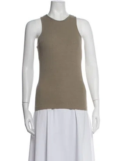 Pre-owned John Elliott Crew Neck Sleeveless Top In Neutrals