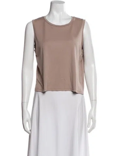Pre-owned John Elliott Crew Neck Sleeveless Top In Purple