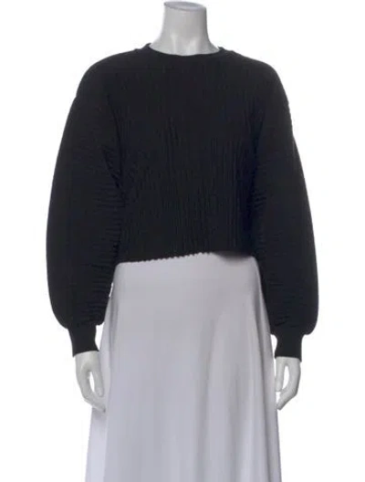 Pre-owned John Elliott Crew Neck Sweater In Black