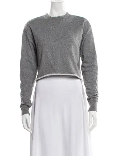 Pre-owned John Elliott Crew Neck Sweater In Gray