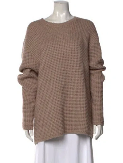 Pre-owned John Elliott Crew Neck Sweater In Neutral