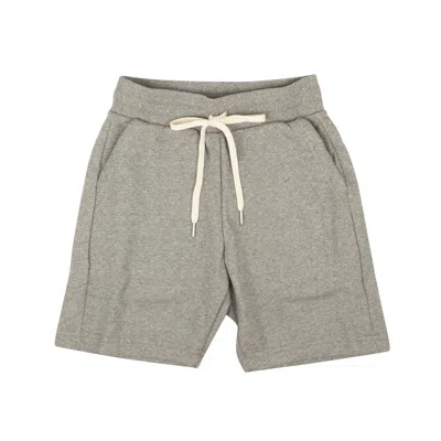 John Elliott Crimson Cotton-blend Jersey Drawstring Shorts In Gray