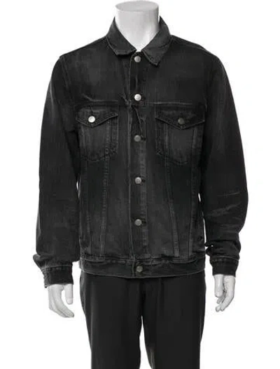 Pre-owned John Elliott Denim Jacket In Black