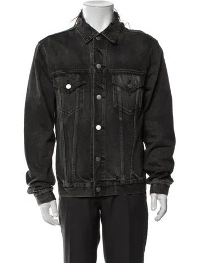 Pre-owned John Elliott Denim Jacket In Black