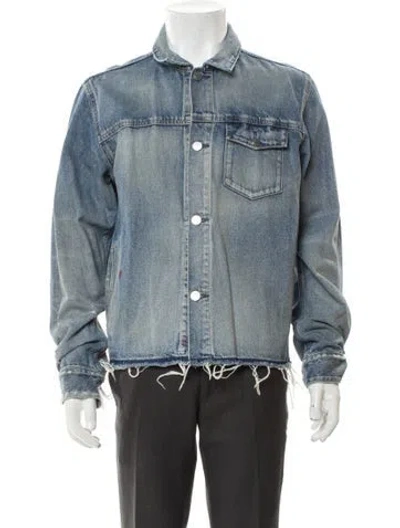Pre-owned John Elliott Denim Jacket In Blue