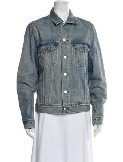 Pre-owned John Elliott Denim Jacket In Blue