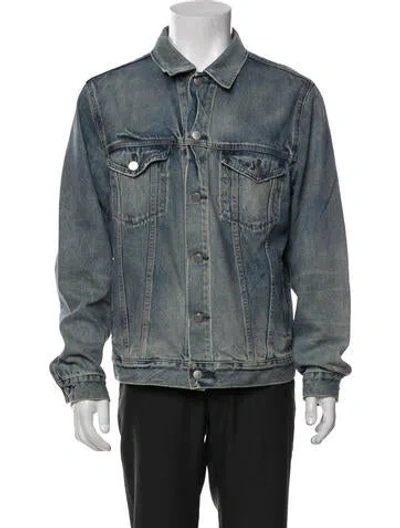 Pre-owned John Elliott Denim Jacket In Blue