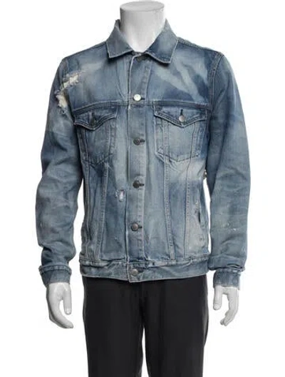 Pre-owned John Elliott Denim Jacket In Blue