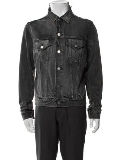 Pre-owned John Elliott Denim Jacket In Grey
