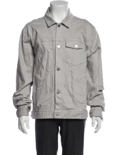 Pre-owned John Elliott Denim Jacket In Neutrals