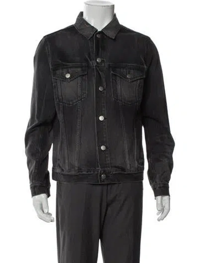 Pre-owned John Elliott Denim Jacket W/ Tags In Black