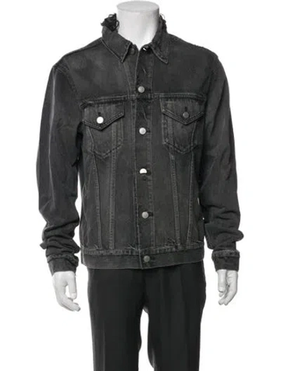 Pre-owned John Elliott Denim Jacket W/ Tags In Black
