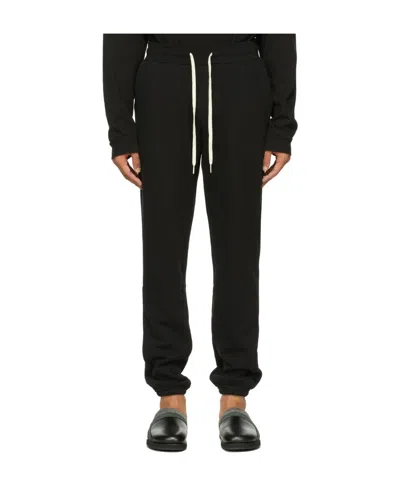 John Elliott Drawstring-fastening Waist Trousers In Black