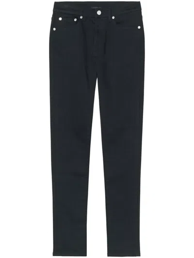 John Elliott Emma Mid-rise Skinny Jeans In Black