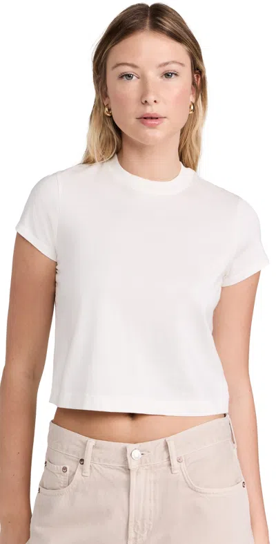 John Elliott Finley Baby Tee White