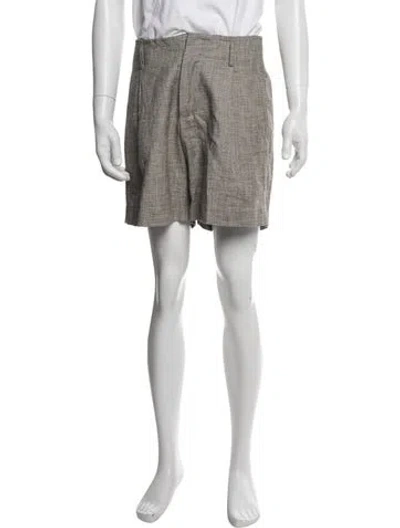 Pre-owned John Elliott Flat Front Shorts W/ Tags In Neutrals