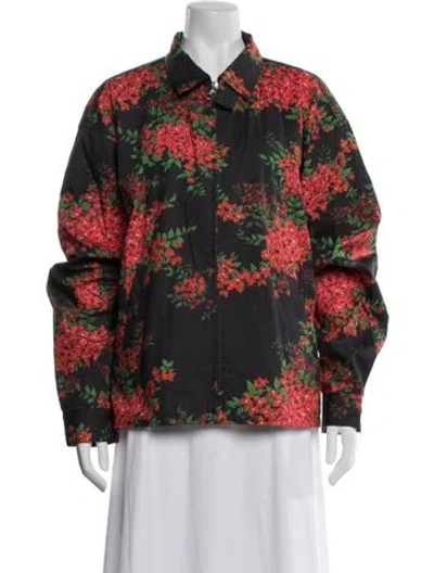 Pre-owned John Elliott Floral Print W/ Tags In Black