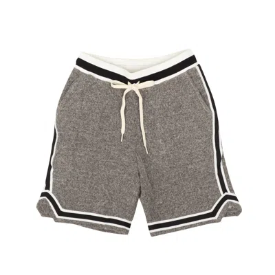 John Elliott Fur Terry Game Shorts - Satellite Gray In Grey