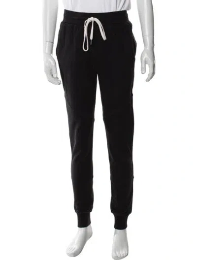 Pre-owned John Elliott Graphic Print Joggers In Black
