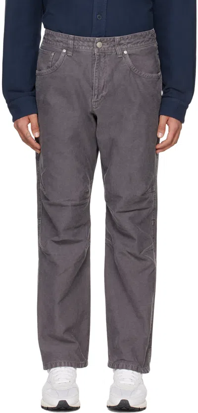 John Elliott Gray Emilio Trousers In Charcoal