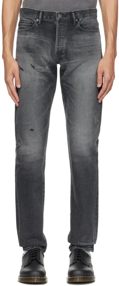 John Elliott Gray 'the Cast 2' Jeans In Alamitos