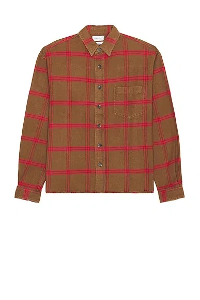 John Elliott Hemi Checked Cotton-flannel Shirt In Bubba Check
