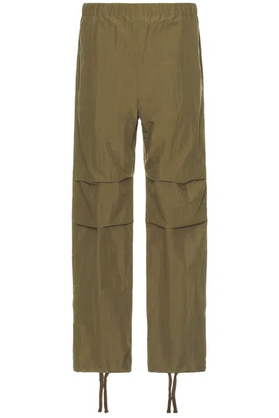 John Elliott Himalayan Parachute Pants In Olive