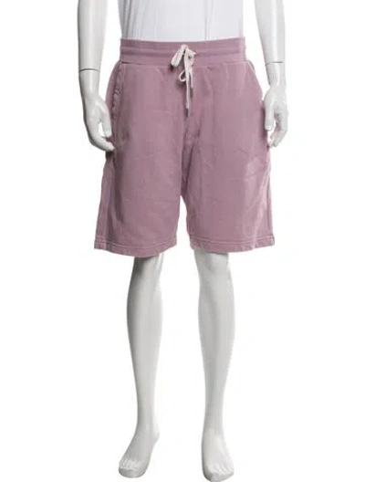 Pre-owned John Elliott Jogger Shorts In Purple
