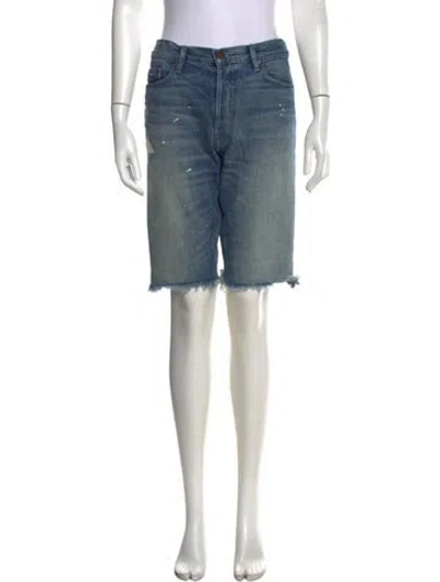 Pre-owned John Elliott Knee-length Shorts In Blue